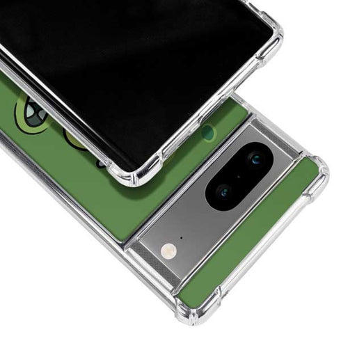 Adult Swim Rick and Morty Pickle Rick Google Pixel 8a Clear Case